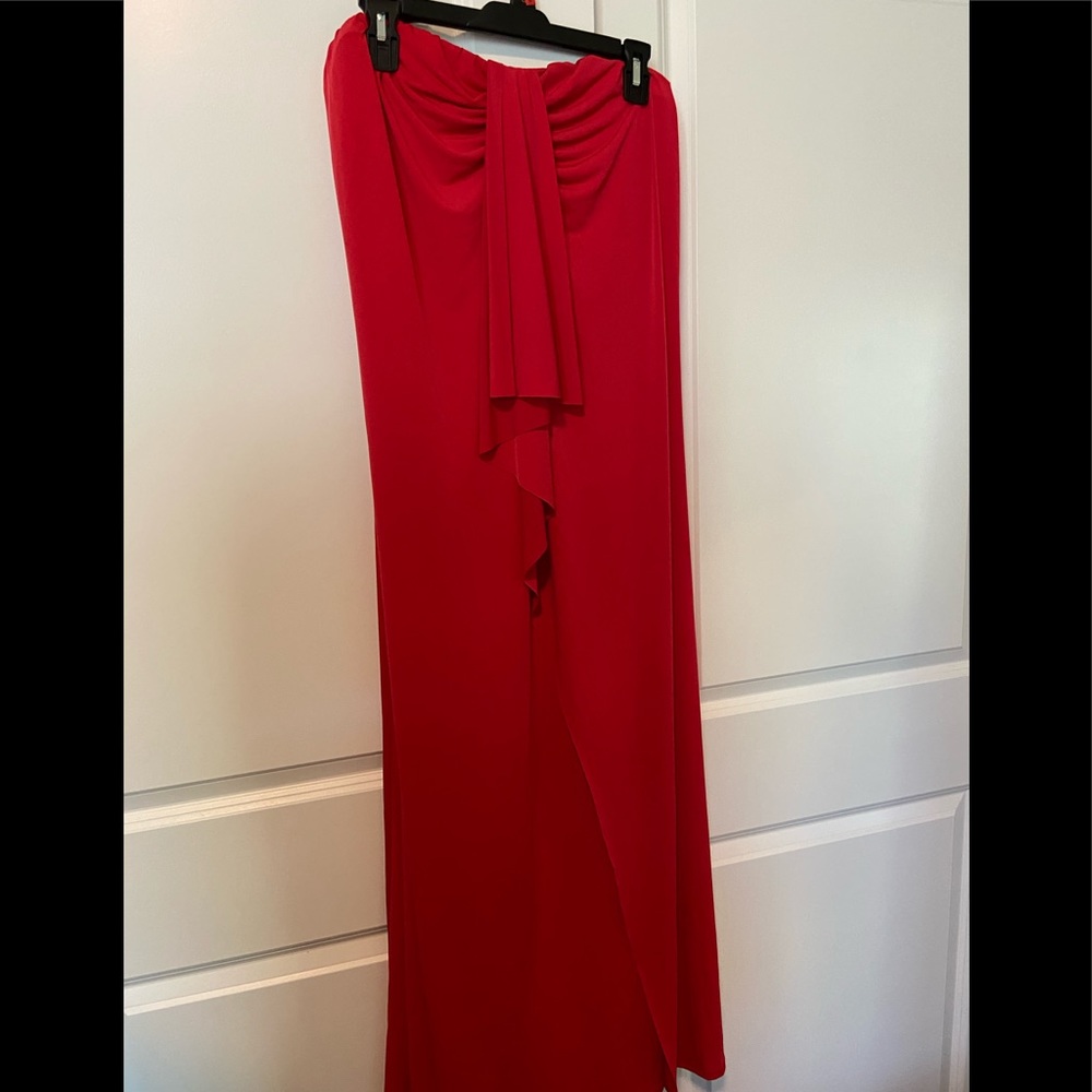 Strapless dress